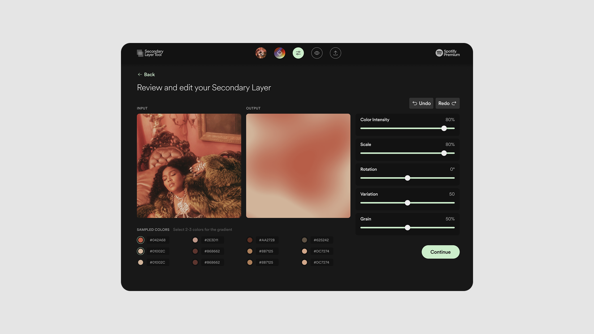Spotify project showcase
